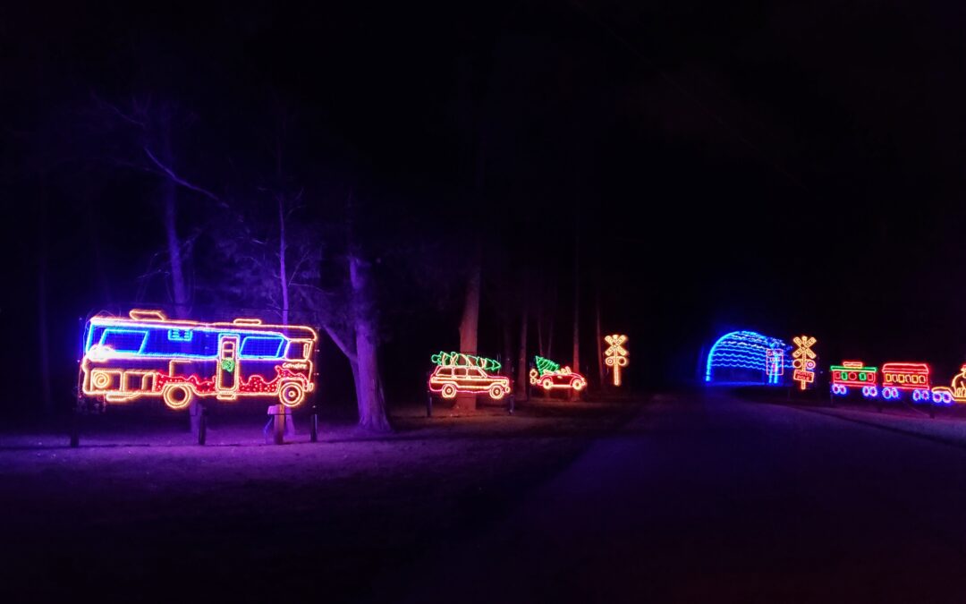 Making Spirits Bright Drive-through Lights Show