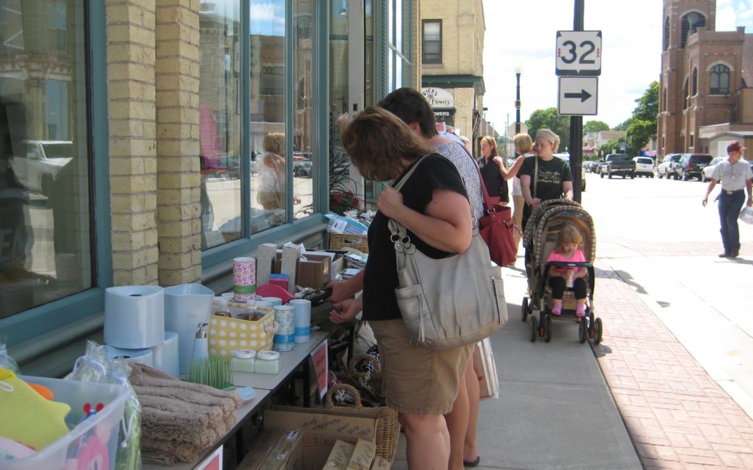 Sidewalk Sale ~ Downtown Sheboygan Falls